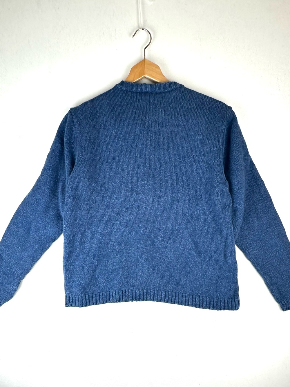 Talbots Harvest Embroidered Cardigan Sweater Cotton Ramie Blend - Picture 3 of 10